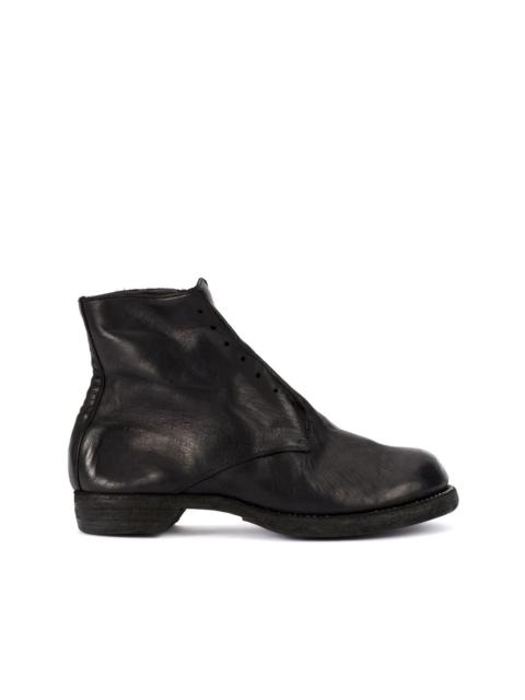 Guidi slip-on fitted boots