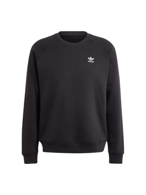adidas adidas originals Trefoil Essentials Crewneck 'Black' IM4532
