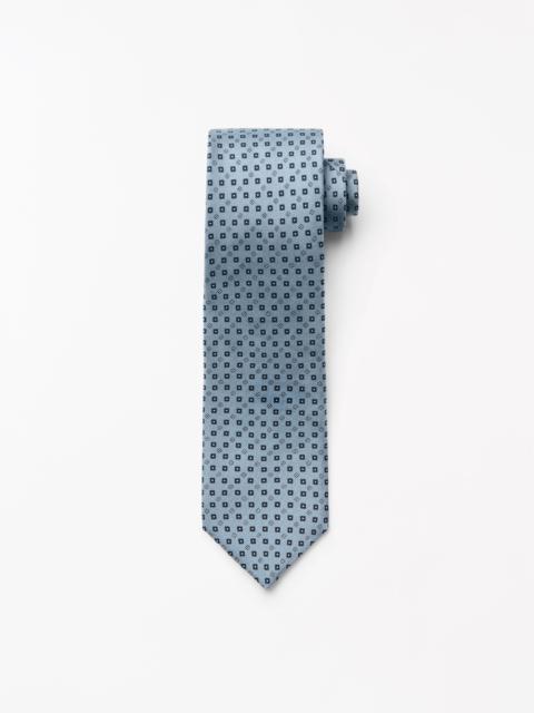 TIGER OF SWEDEN Septa Patterned Silk Tie