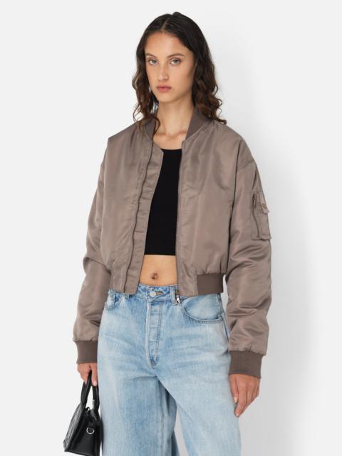 HUNTER CROPPED BOMBER