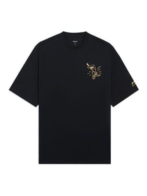 Li-Ning x Disney Graphic T-shirt 'Black' AHSS253-4