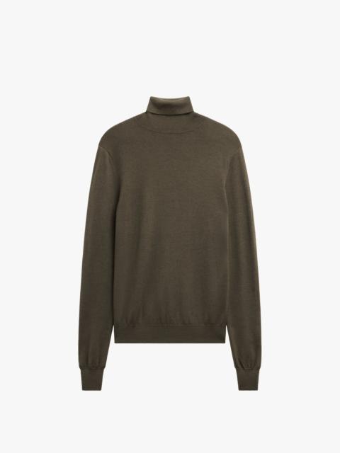 The Frankie Shop Eve Thin Turtleneck Sweater - Olive