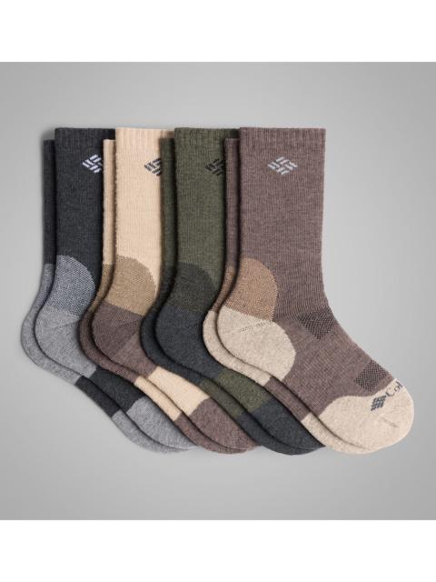 Columbia Men's Basic Wool Crew Socks