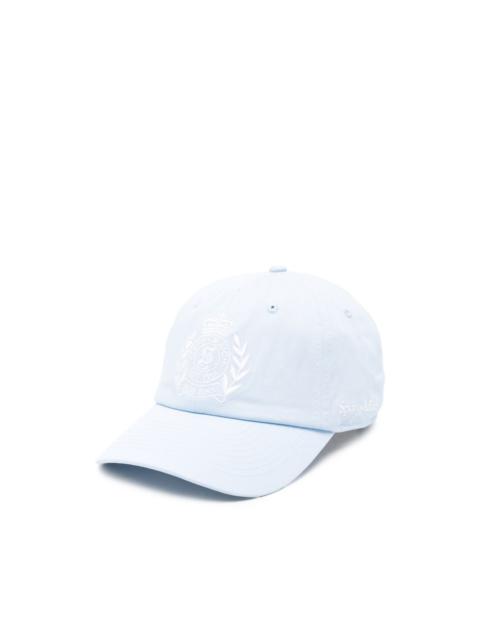 Sporty & Rich logo-embroidered baseball cap