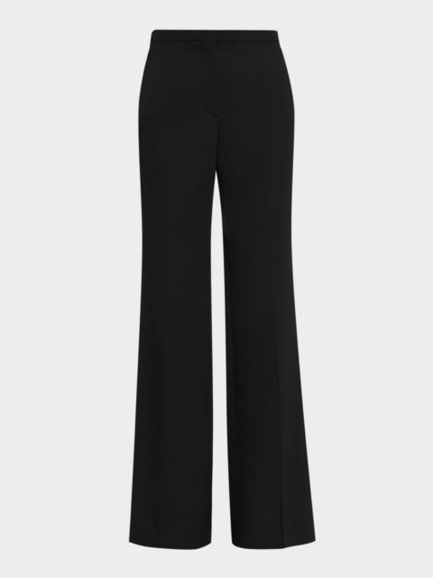 Stella McCartney Flare-Leg Wool Pants