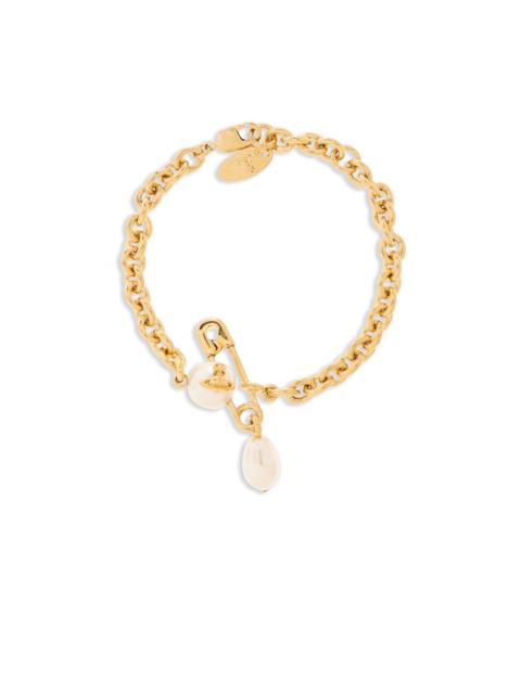 Vivienne Westwood logo-engraved bracelet