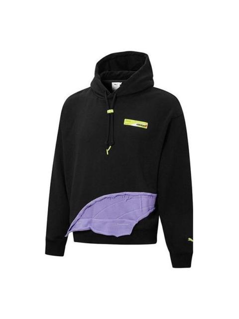 PUMA PUMA x Roaringwild Hoodie 'Black Purple' 532593-01