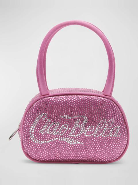 Super Amini Ciao Bella Crystal Top-Handle Bag