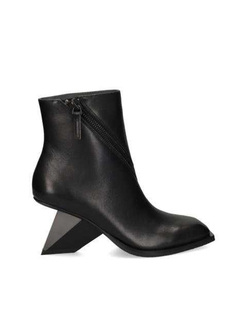 UNITED NUDE 70mm Rockit Zip boots