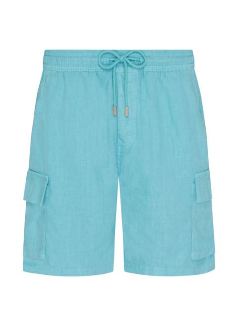 Vilebrequin cargo linen bermuda shorts