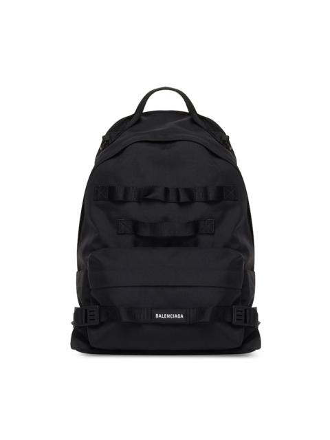 BALENCIAGA Men's Army Medium Multicarry Backpack in Black