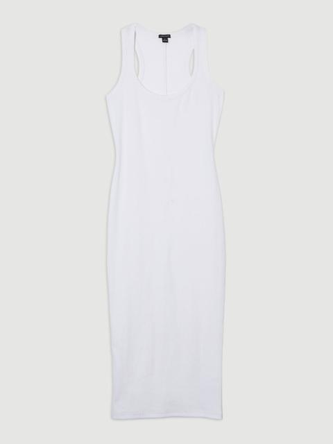 KAREN MILLEN Compact Jersey Rib Racer Maxi Dress
