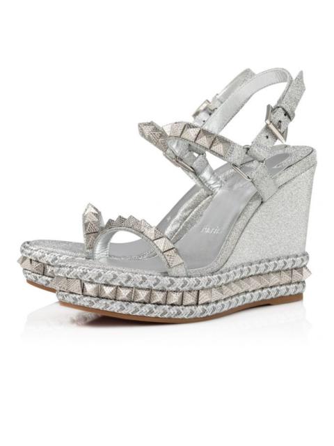 Christian Louboutin Pyraclou SILVER/LIN SILVER | REVERSIBLE