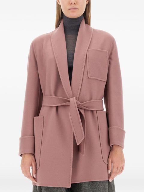 Max Mara single-breasted belted coat