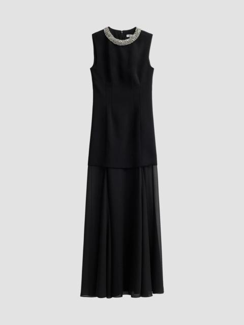 VERONICA BEARD Women's Luminara Embellished A-Line Gown - Black