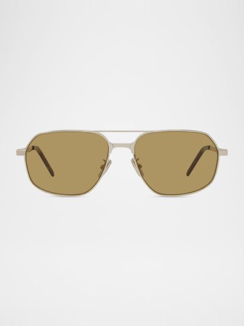 Givenchy Men's GV One Metal Aviator Sunglasses