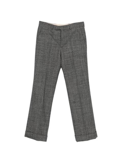 Valentino cuffed-hem trousers