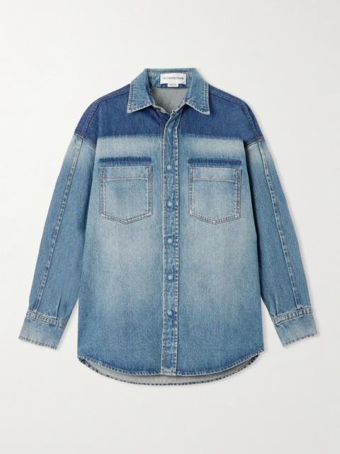 Victoria Beckham Oversized Denim Shirt