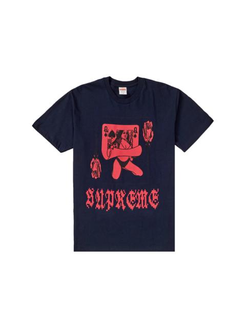 トップス Supreme Devotion Tee Navy Supreme Devotion Tee Navy