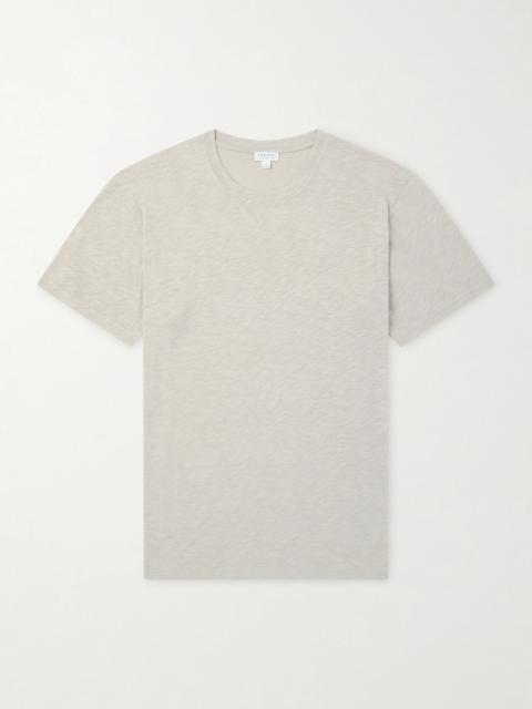 Sunspel Cotton and Linen-Blend T-Shirt