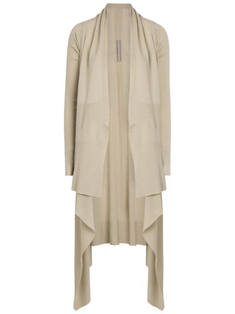 Rick Owens Rick Owens Asymmetric Wool Cardigan
