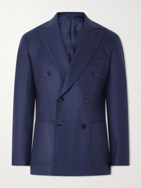 Brioni Double-Breasted Wool Suit Jacket