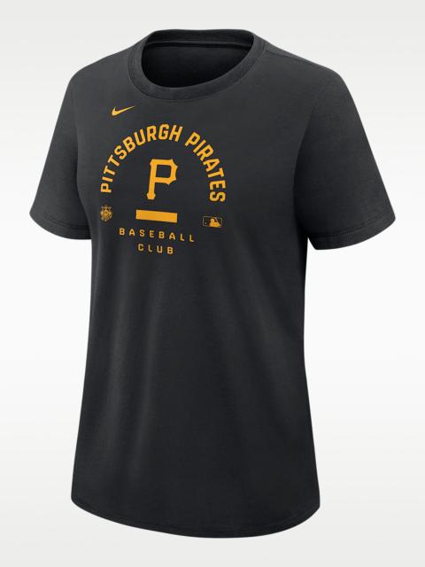 Nike Pittsburgh Pirates Authentic Collection Early Work Women's Nike Dri-FIT MLB T-Shirt