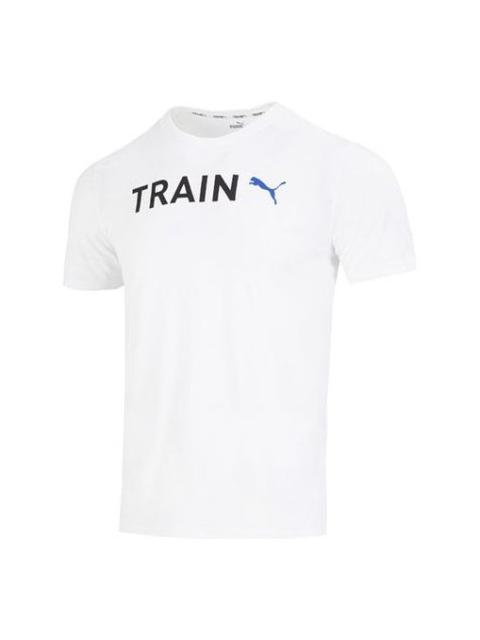 PUMA PUMA Graphic Train T-Shirt 'White' 523722-02