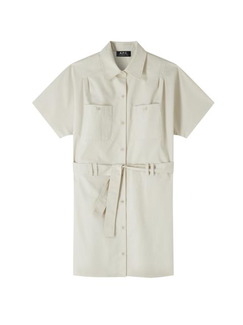 A.P.C. NEW DREW COURTE DRESS