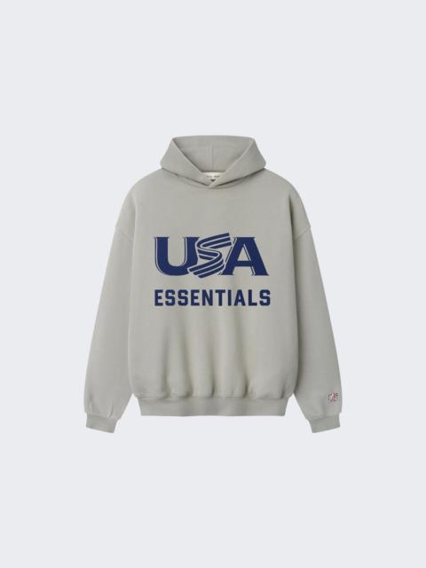 ESSENTIALS Usa Baseball Sport Hoodie Seal