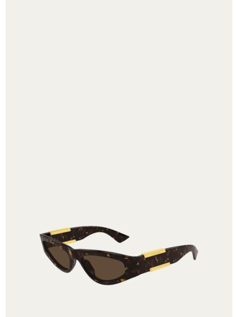 Bottega Veneta BV1407S 53MM Cat-Eye Sunglasses