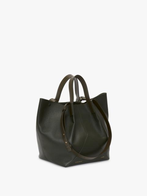 Victoria Beckham The Jumbo Tote In Loden Leather
