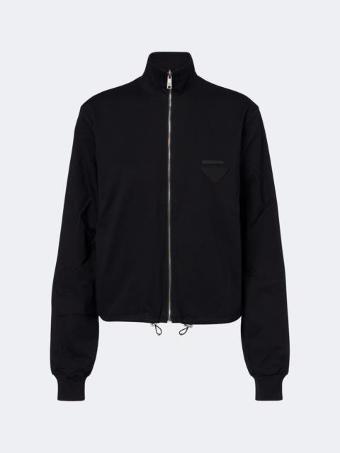 Prada Reversible cotton and Re-Nylon blouson jacket