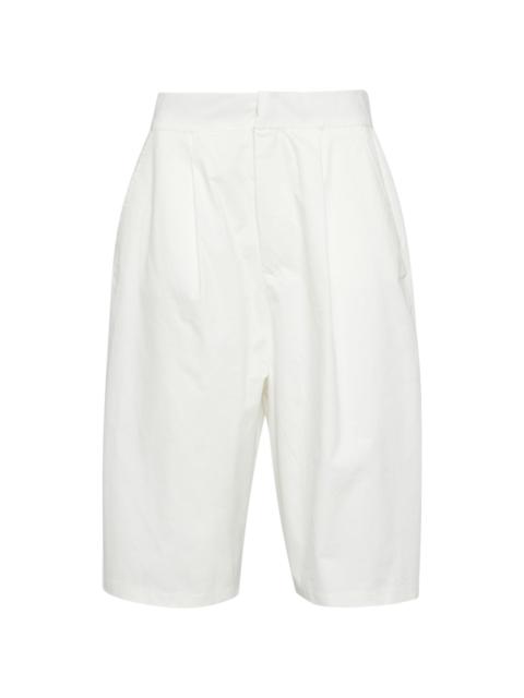 pleat-detail tailored shorts