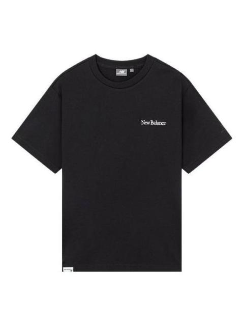 New Balance New Balance Casual Tee 'Black White' 5ED25433-BK