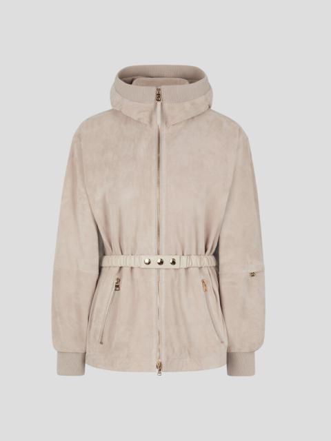 BOGNER Polli Suede jacket in Sand