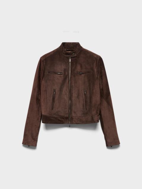 7 For All Mankind BIKER JACKET in Suede