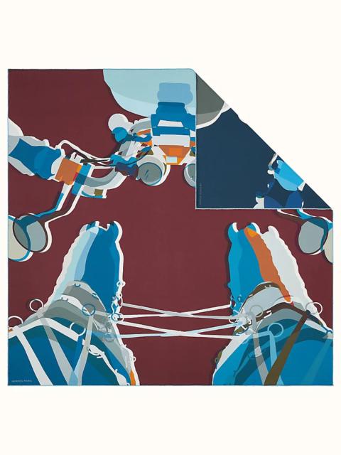 Hermès Hermes, Drive Me Crazy double face scarf 90