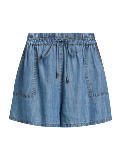 RAMY BROOK Women's Annalise Denim Shorts - Light Chambray