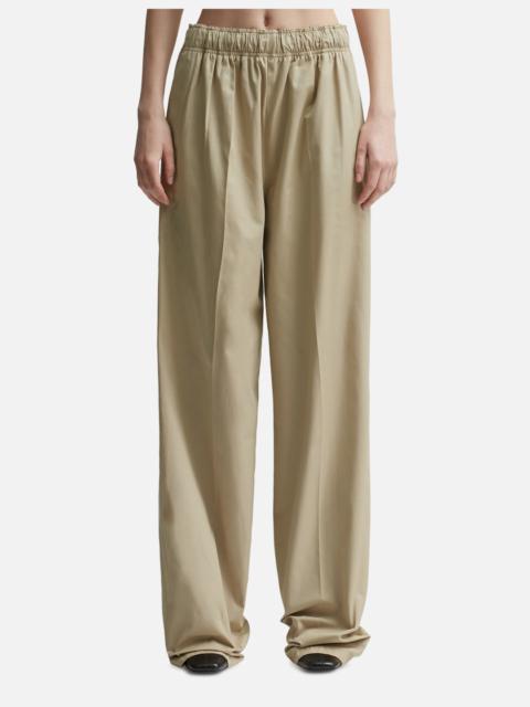 POPLIN PANTS