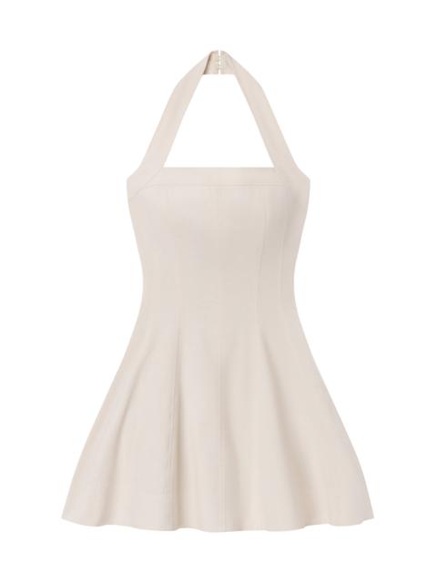 A.L.C. Elli Linen Mini Halter Dress
