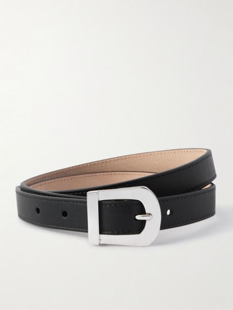 GABRIELA HEARST Marija leather belt Black