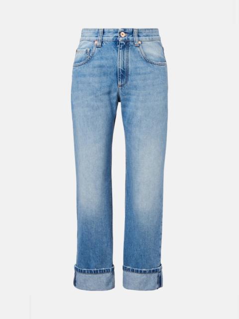 Brunello Cucinelli Low-rise straight jeans