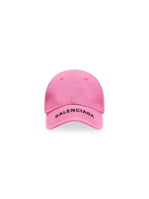 BALENCIAGA Women's Logo Cap in Pink