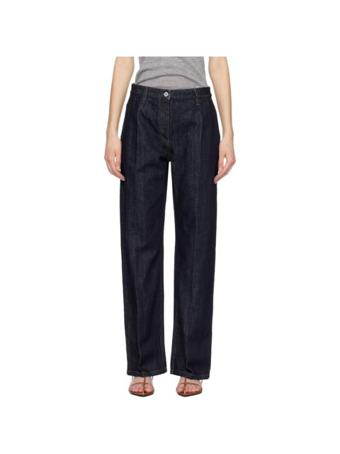 Jil Sander Navy Straight Leg Jeans