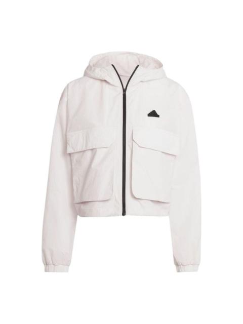 adidas (WMNS) adidas City Escape Lightweight Windbreaker Asia Sizing 'Light Pink' IS0661