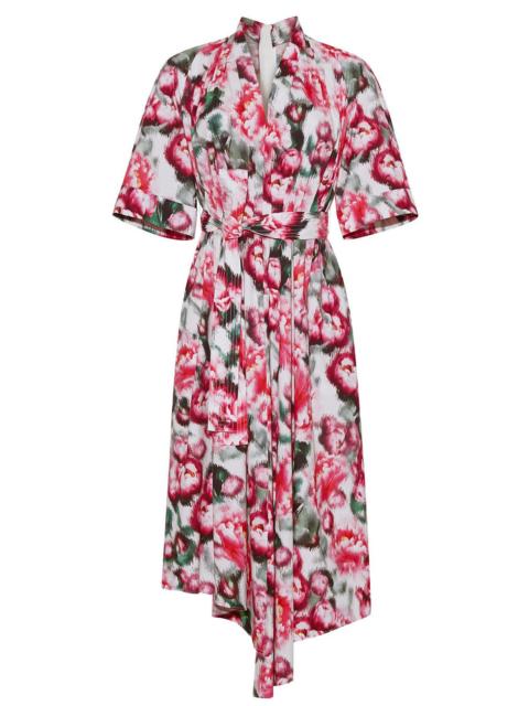 ADAM LIPPES Printed Asym Dress