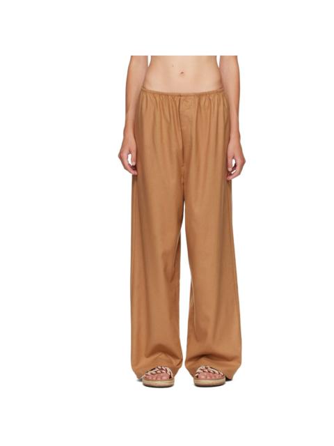 BASERANGE Tan Stoa Lounge Pants