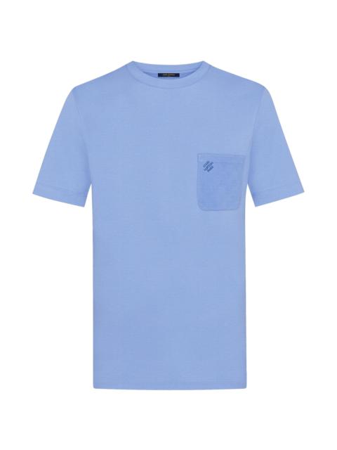 Louis Vuitton Damier Pocket Crew Neck T-shirt