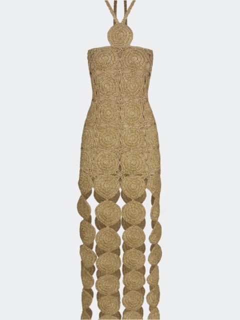 SIMONMILLER Beep Beep Dress in Star Gold